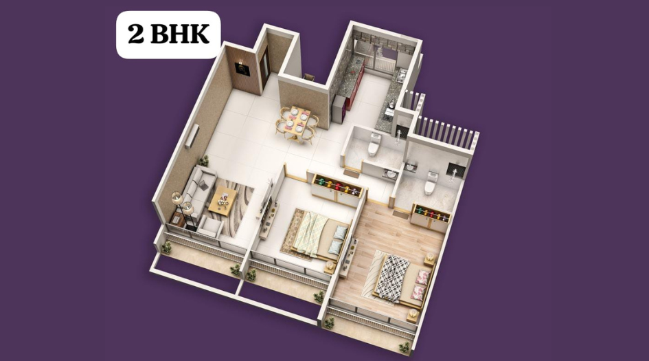Aramus-Rudra-Floor-Plan-2-BHK